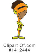 Man Clipart #1412444 by toonaday