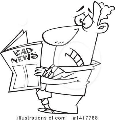 News Clipart #1417788 by toonaday