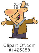 Man Clipart #1425358 by toonaday