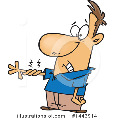 Royalty-Free (RF) Man Clipart Illustration by toonaday - Stock Sample #1443914