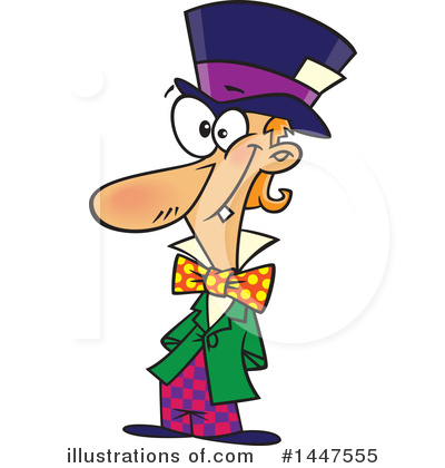 Mad Hatter Clipart #1447555 by toonaday