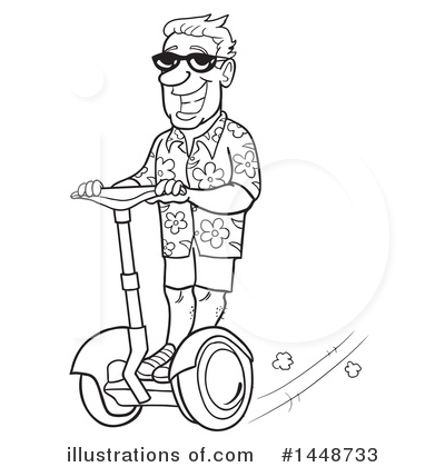 Royalty-Free (RF) Man Clipart Illustration by LaffToon - Stock Sample #1448733