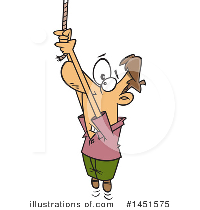 Hanging On Clipart #1451575 by toonaday