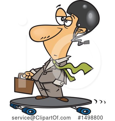 Businessman Clipart #1498800 by toonaday