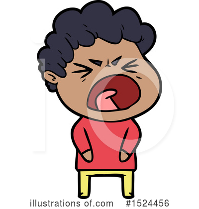Yelling Clipart #1524456 by lineartestpilot