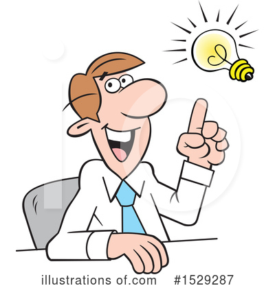 Business Man Clipart #1529287 by Johnny Sajem