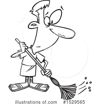 Sweeping Clipart #1529565 by toonaday