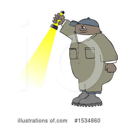 Flashlight Clipart #1534860 by djart