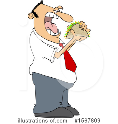 Man Eating Clipart #1567809 by djart