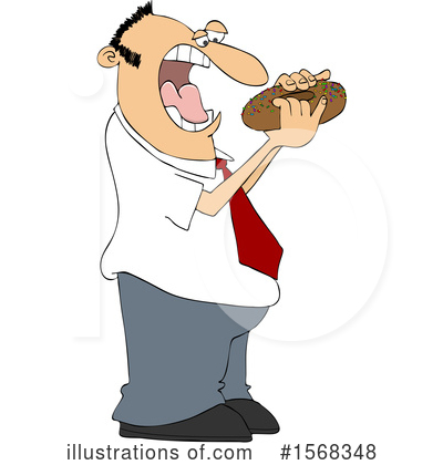 Man Eating Clipart #1568348 by djart