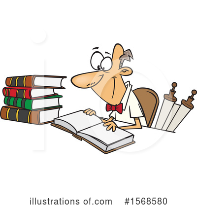 Reading Clipart #1568580 by toonaday