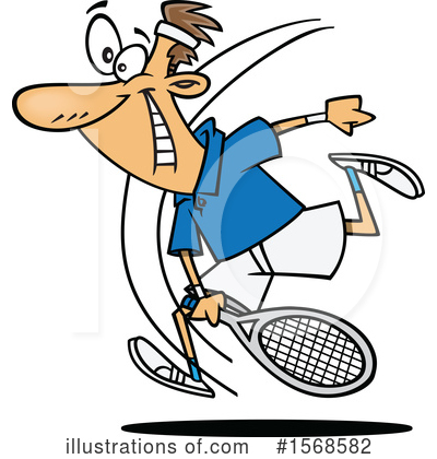 Tennis Clipart #1568582 by toonaday