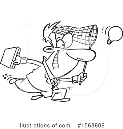 Royalty-Free (RF) Man Clipart Illustration by toonaday - Stock Sample #1568606