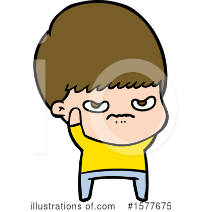 Royalty-Free (RF) Man Clipart Illustration by lineartestpilot - Stock Sample #1577675