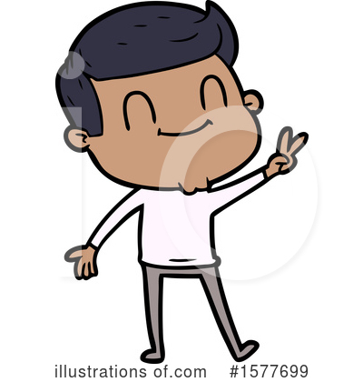 Royalty-Free (RF) Man Clipart Illustration by lineartestpilot - Stock Sample #1577699