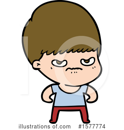 Royalty-Free (RF) Man Clipart Illustration by lineartestpilot - Stock Sample #1577774
