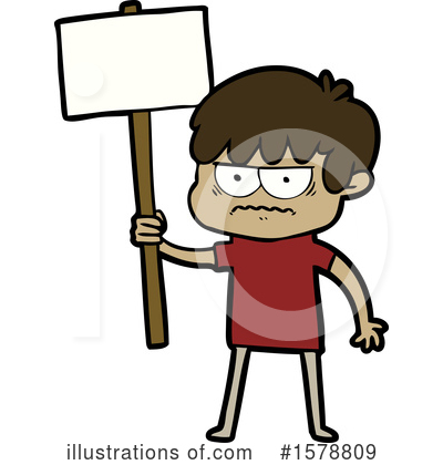Royalty-Free (RF) Man Clipart Illustration by lineartestpilot - Stock Sample #1578809