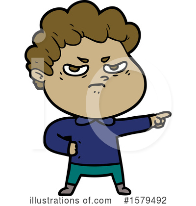 Royalty-Free (RF) Man Clipart Illustration by lineartestpilot - Stock Sample #1579492