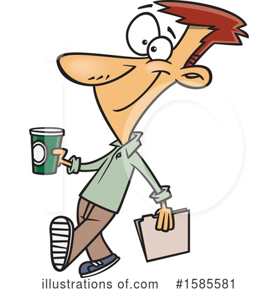 Coffee Clipart #1585581 by toonaday