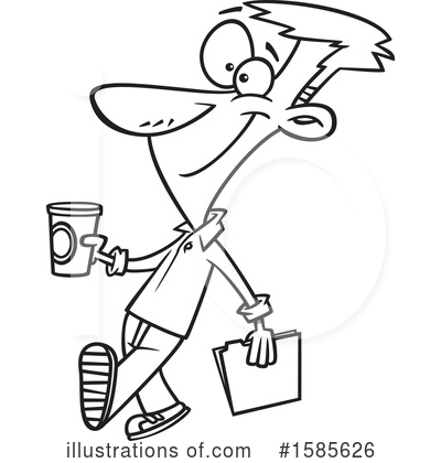 Royalty-Free (RF) Man Clipart Illustration by toonaday - Stock Sample #1585626