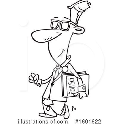Royalty-Free (RF) Man Clipart Illustration by toonaday - Stock Sample #1601622