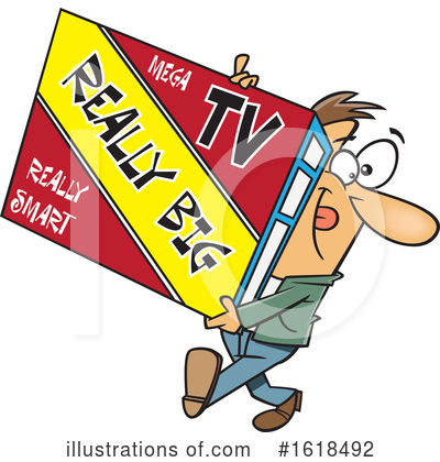 Tv Clipart #1618492 by toonaday