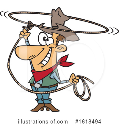 Rodeo Clipart #1618494 by toonaday