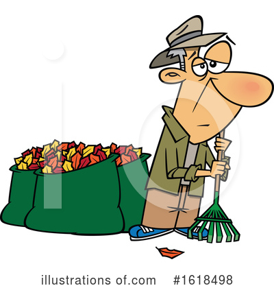 Yard Work Clipart #1618498 by toonaday