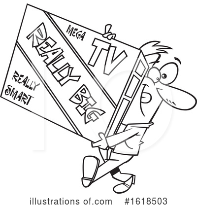 Television Clipart #1618503 by toonaday