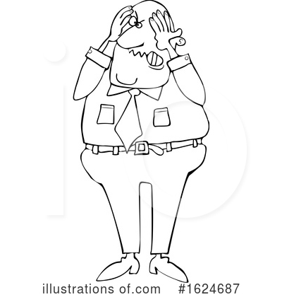 Royalty-Free (RF) Man Clipart Illustration by djart - Stock Sample #1624687