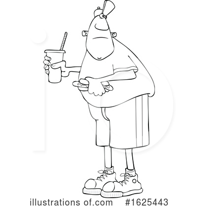 Royalty-Free (RF) Man Clipart Illustration by djart - Stock Sample #1625443