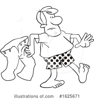 Royalty-Free (RF) Man Clipart Illustration by Johnny Sajem - Stock Sample #1625671