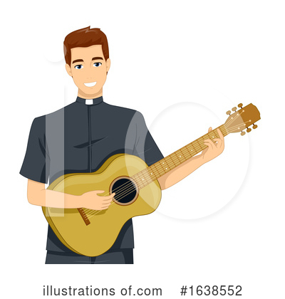 Priest Clipart #1638552 by BNP Design Studio