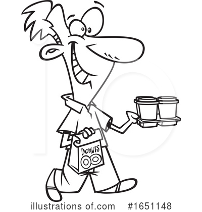 Royalty-Free (RF) Man Clipart Illustration by toonaday - Stock Sample #1651148