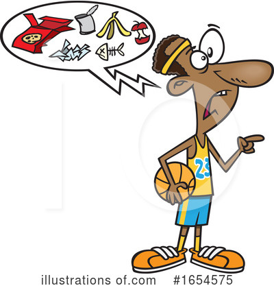 Basketball Clipart #1654575 by toonaday