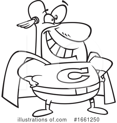 Royalty-Free (RF) Man Clipart Illustration by toonaday - Stock Sample #1661250