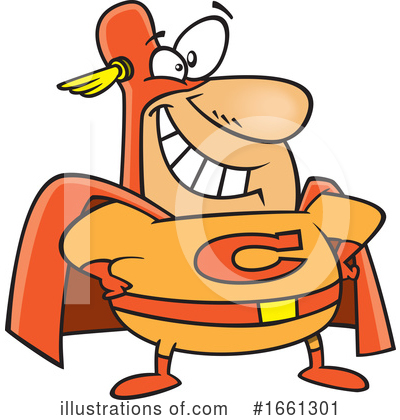 Super Hero Clipart #1661301 by toonaday