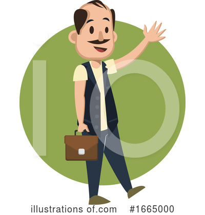 Business Man Clipart #1665000 by Morphart Creations