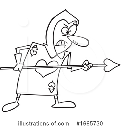 Royalty-Free (RF) Man Clipart Illustration by toonaday - Stock Sample #1665730