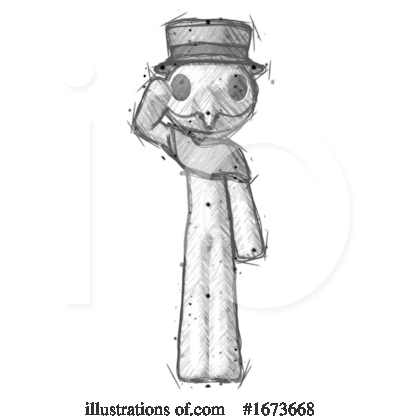 Royalty-Free (RF) Man Clipart Illustration by Leo Blanchette - Stock Sample #1673668