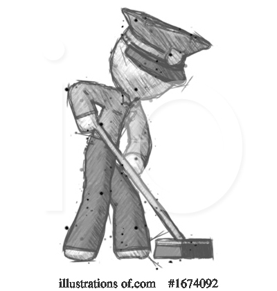 Royalty-Free (RF) Man Clipart Illustration by Leo Blanchette - Stock Sample #1674092