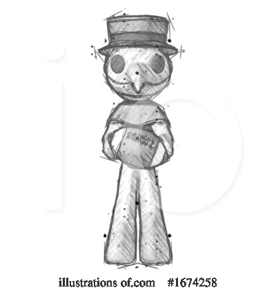 Royalty-Free (RF) Man Clipart Illustration by Leo Blanchette - Stock Sample #1674258