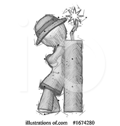 Royalty-Free (RF) Man Clipart Illustration by Leo Blanchette - Stock Sample #1674280