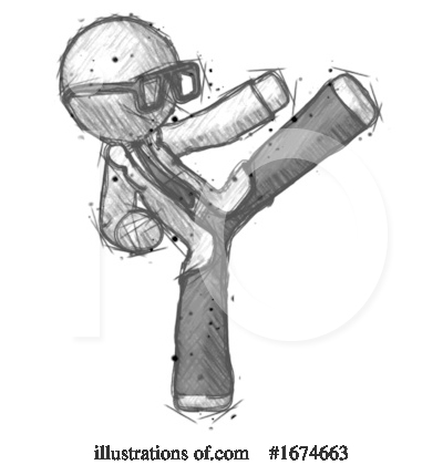 Royalty-Free (RF) Man Clipart Illustration by Leo Blanchette - Stock Sample #1674663