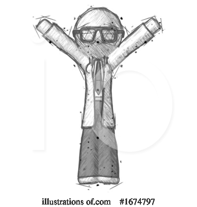 Royalty-Free (RF) Man Clipart Illustration by Leo Blanchette - Stock Sample #1674797