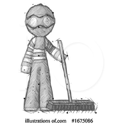 Royalty-Free (RF) Man Clipart Illustration by Leo Blanchette - Stock Sample #1675086