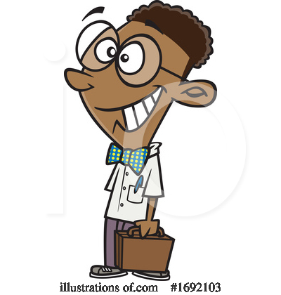 Business Man Clipart #1692103 by toonaday