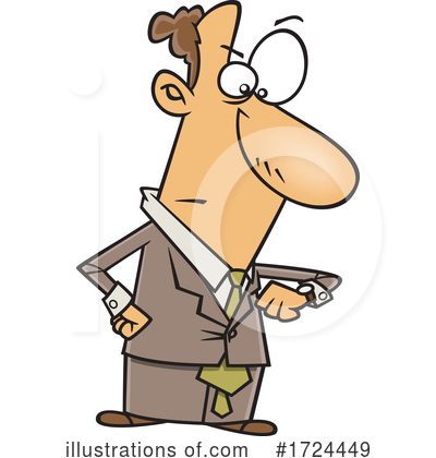 Business Man Clipart #1724449 by toonaday