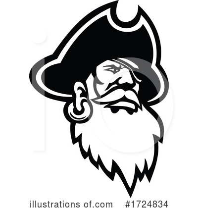 Pirate Clipart #1724834 by patrimonio