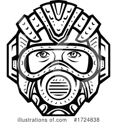 Space Helmet Clipart #1724838 by patrimonio